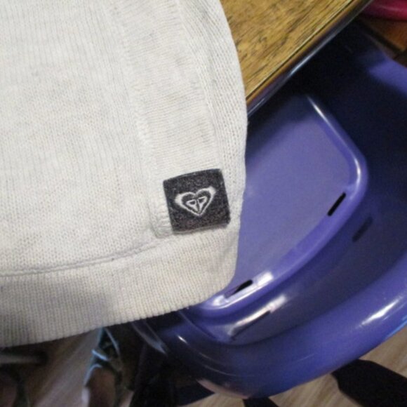 Roxy white hoodie knitted - Picture 4 of 4